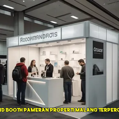 stand booth pameran properti malang terpercaya